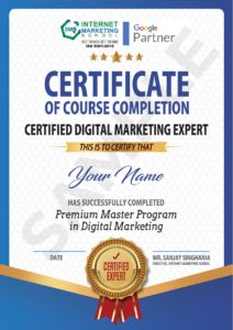 Internet Marketing School Certification