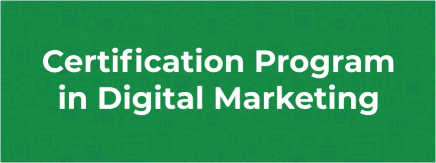 Certification Program in Digital Marketing
